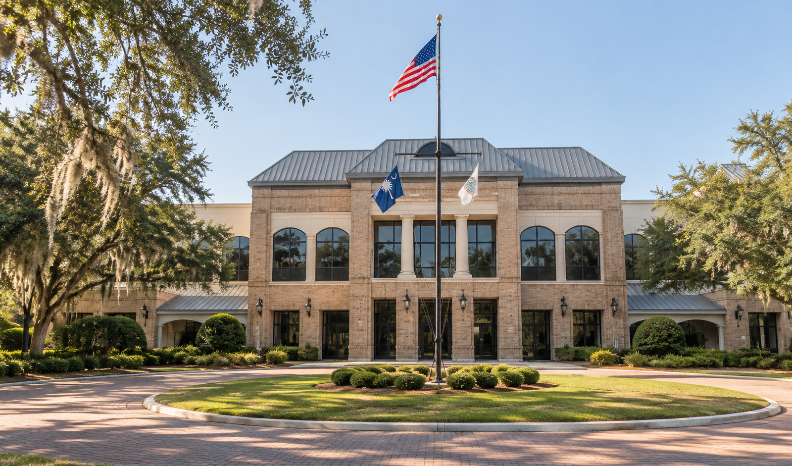 Beaufort County Courthouse in Daylight