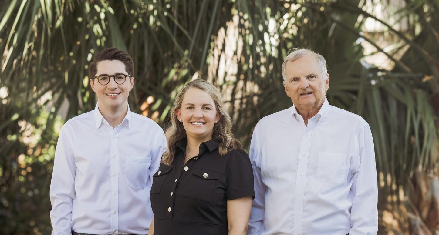 Patterson & Williams Attorneys Harrison Williams, Lauren Williams, and Russell Patterson